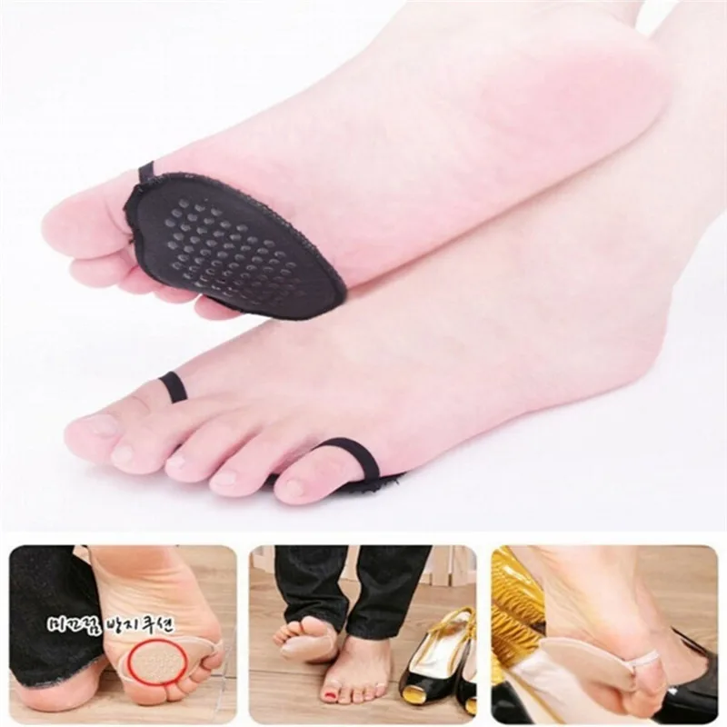 2019 Relief Pain Forefoot Arch Support High Heeled Shoes Insoles Flatfoot Orthotics Anti Slip Cushion Pads HOT! | Обувь