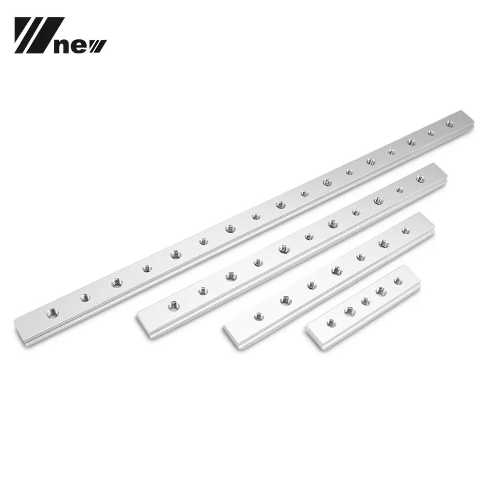 T Track Slot Slide Slab с винтовыми отверстиями M6 M8 для Т образных направляющих