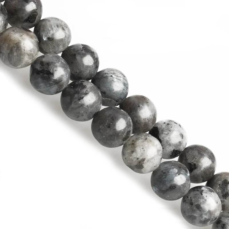 

Black Spectrolite Natural Stone Beads For Jewelry Making Labradorite strand beads Stone DIY Bracelet 4mm 6mm 8mm 10mm 12mm 15''