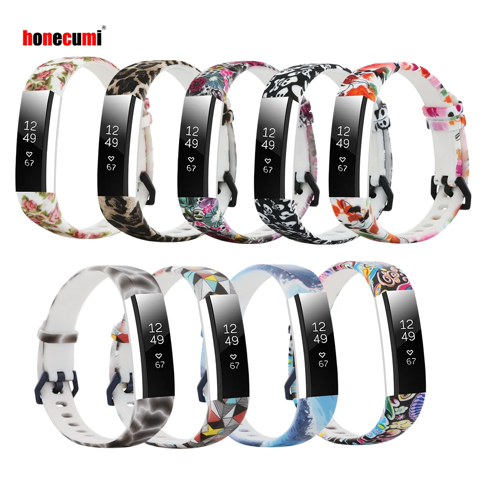 Силиконовый браслет Honecumi Для Fitbit Alta HR часы для смарт браслета Bit спортивный