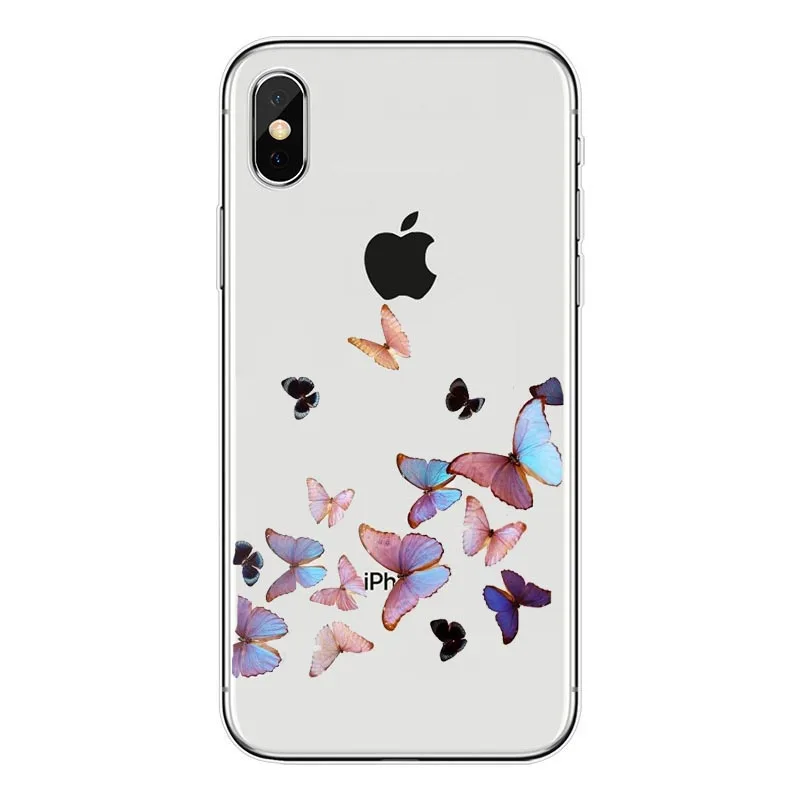 Силиконовый чехол для iPhone X 8 7 6 6S Plus 5S 5C SE XS Max 11Pro MAX 11 | Мобильные телефоны и