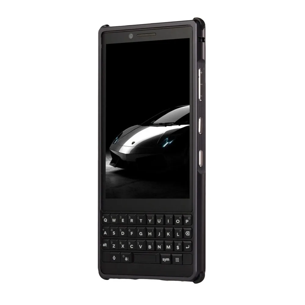 Роскошный Гибридный чехол для Blackberry KEY 2 из жесткого углеродного волокна, металлический бампер+ PC защитный чехол на заднюю панель для KEY2 BBF100