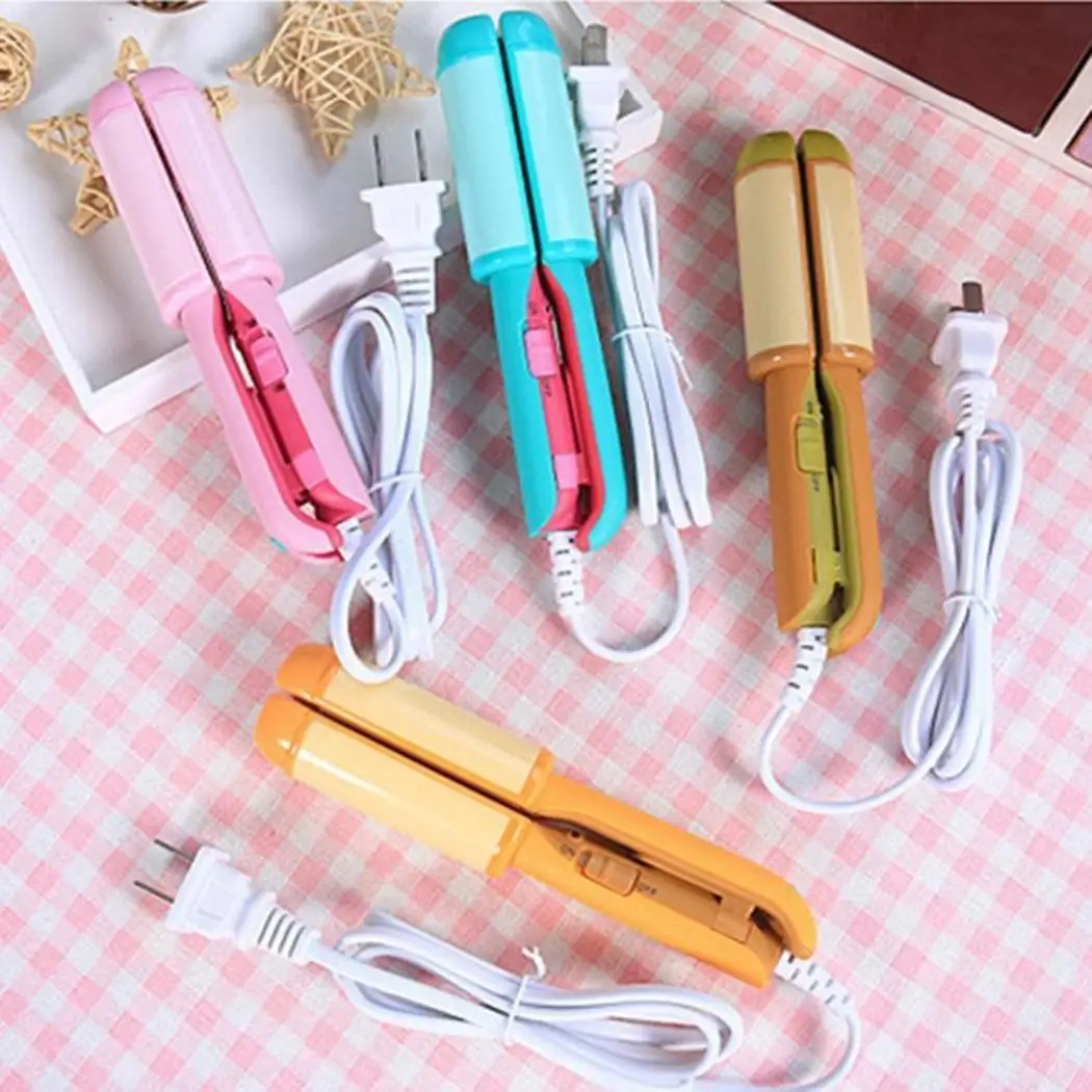 Мини для завивки выпрямления волос двойного назначения мультяшная