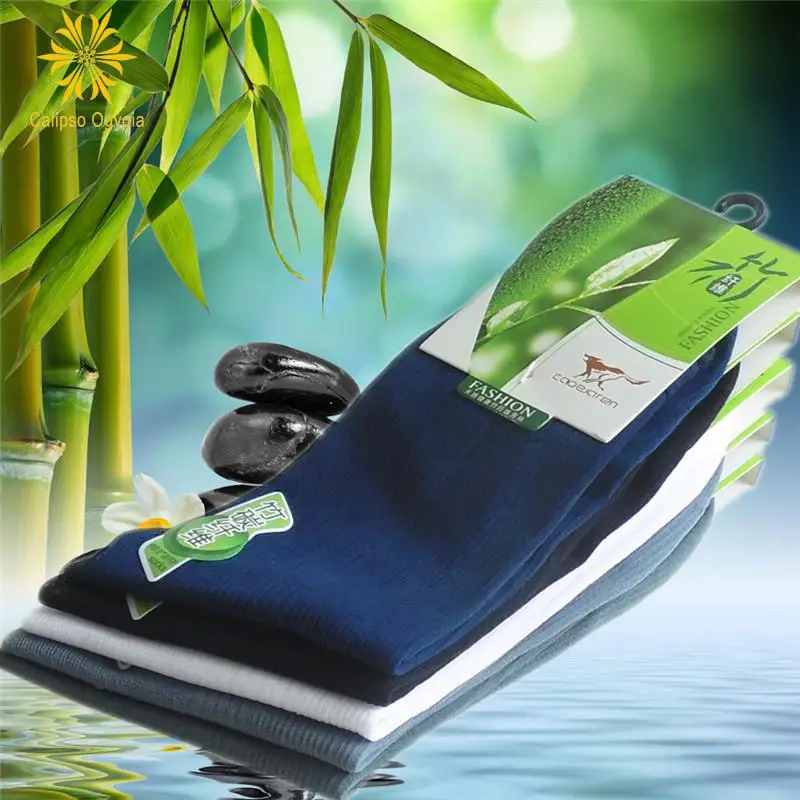 10 пар бамбуковый Шелковый носок тонкие крутые летние стильные мужские деловые