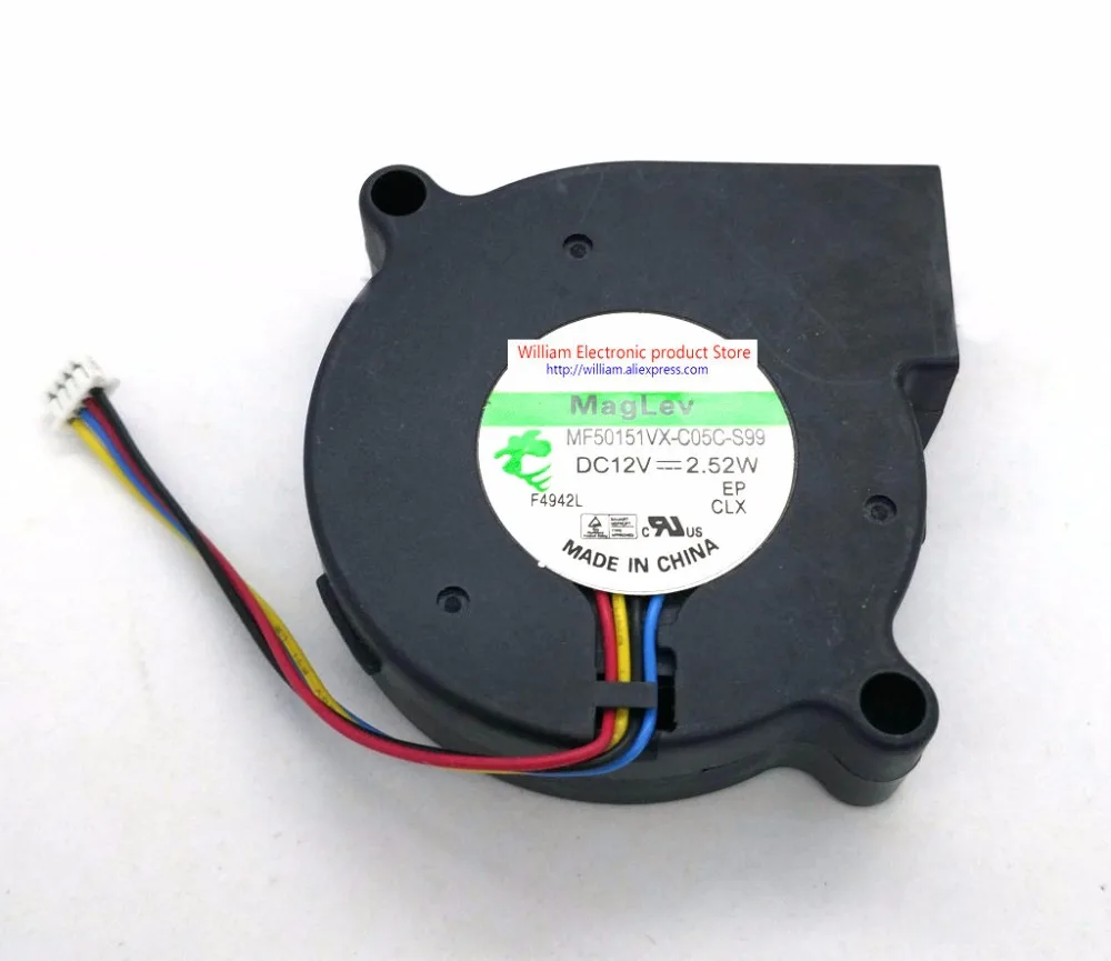 Новый оригинальный MF50151VX-C05C-S99 12V 2 54 W 5015 магнитной левитации нагнетательный