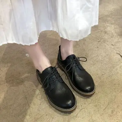 Новая английская обувь для женщин сезон весна-осень 2019 года | Обувь