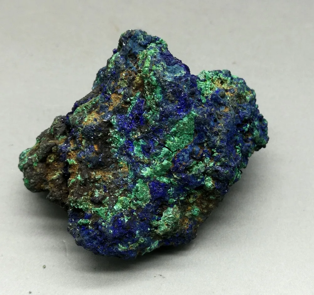 26g Natural stone and crystal azurite / malachite symbiotic mineral healing crystals Collection ornamental | Дом и сад