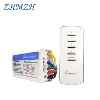 chihui ac 220v 240v 4 way 5 sections onoff smart digital wireless remote control switch receiver transmitter for lamps 3 ways