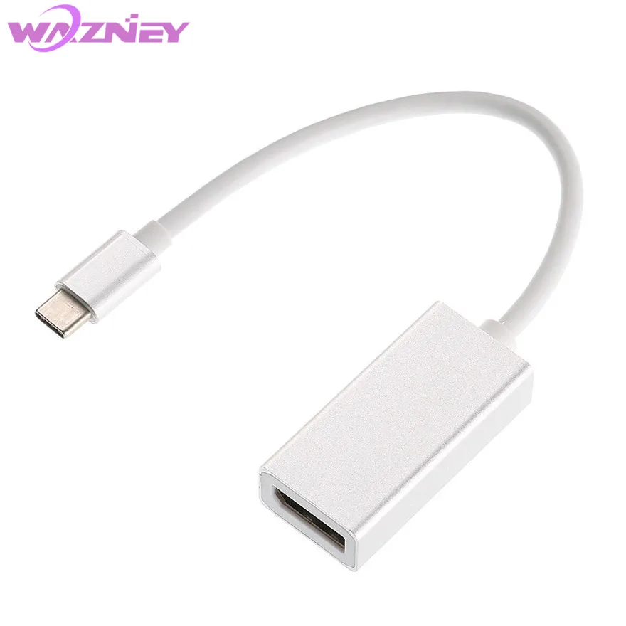 USB C type адаптер для дисплея 3 1 DP опора переходника 4 K UHD 1080 P Macbook Pro 2015/2016/2017| |