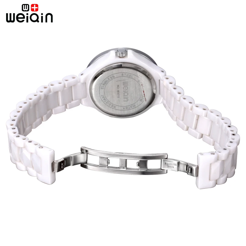 WEIQIN Оригинальный модный роскошный горный хрусталь керамический ремешок для