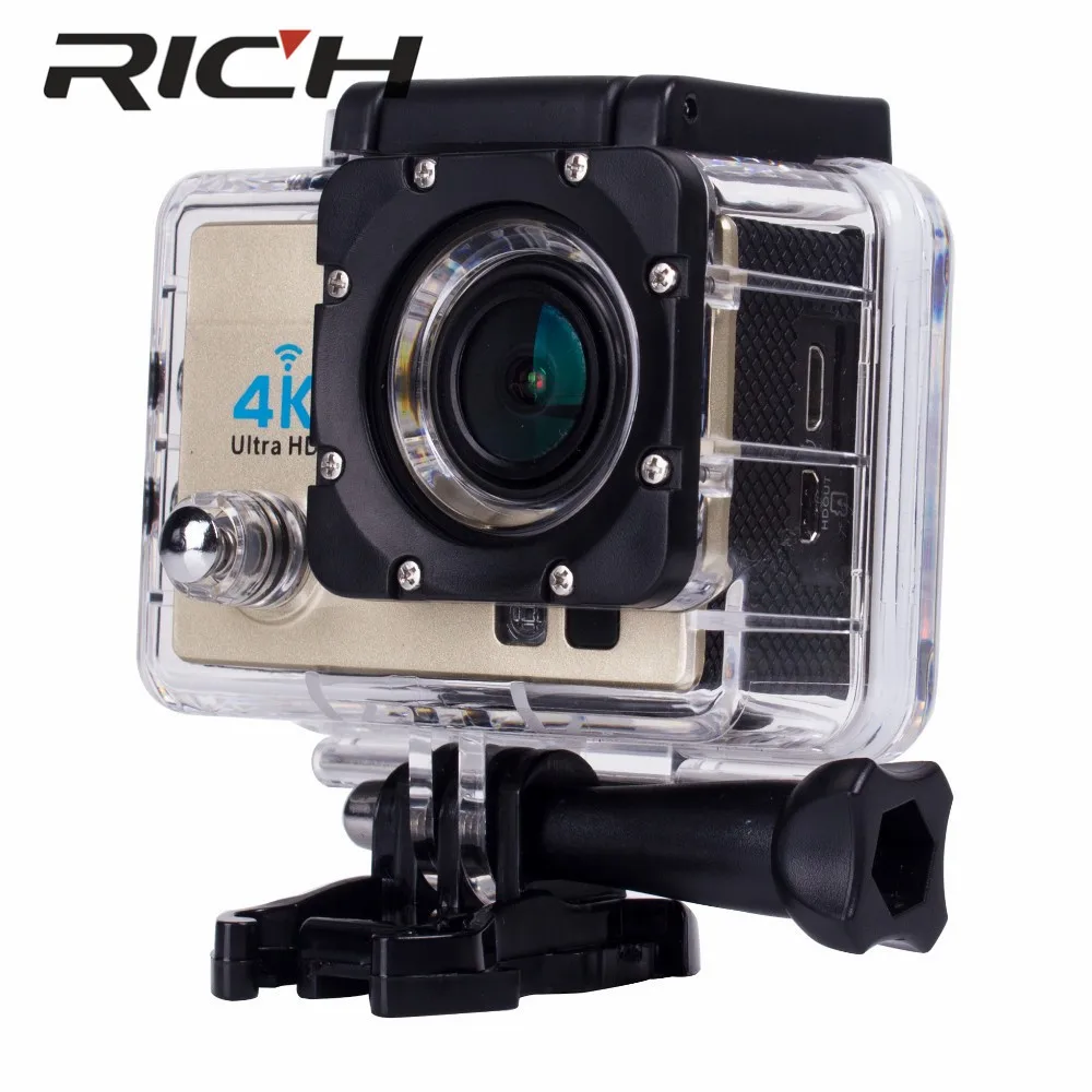 SJ8000R Экшн камера Ultra HD 4K 24fps WiFi NTK96660 2 0 дюймов 16MP 170D Len Шлем Водонепроницаемый 30M