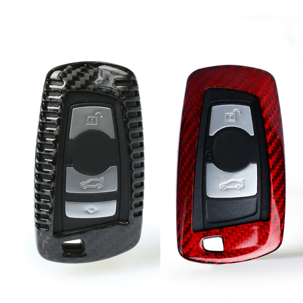 T-Carbon Fiber автомобильный чехол с дистанционным управлением для BMW E46 E39 E90 E36 E60 F30 F10 E34