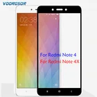 Полное покрытие экрана протектор Закаленное стекло для Xiaomi Redmi Note 4 глобальная версия красочная Защитная пленка для Note 4X