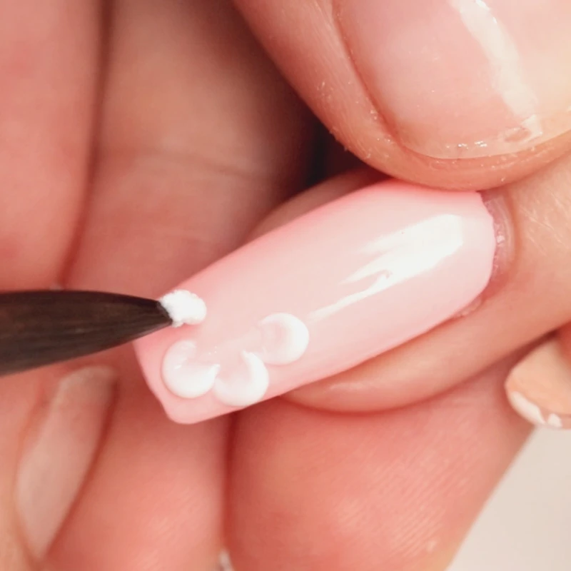 Гель лак для наращивания ногтей BORN PRETTY акриловый жидкий прозрачный порошок 3d