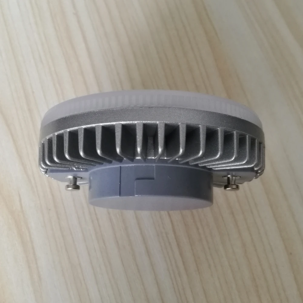 220V AC 9W GX53 светодиодный светильник для шкафа Светильник 3000K/4500K/6000K с регулируемой