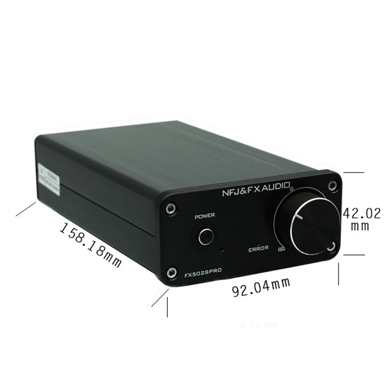 NFJ& FXAUDIO FX502S PRO HIFI 2,0 аудио цифровой усилитель высокой мощности Домашний Мини Профессиональный Усилитель TPA3250 NE5532 x2 70 Вт x2