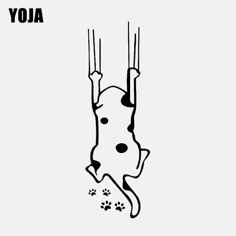 YOJA 25 6 см * 78 наклейки на стену Кошка Животное лапа искусство для спальни наклейка