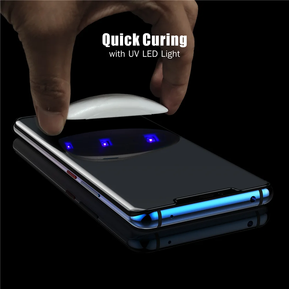 Vothoon Tempered Glass For Huawei Mate 20 Pro 3D Full glue Curved Screen Protector Case Friendly Design | Мобильные телефоны и