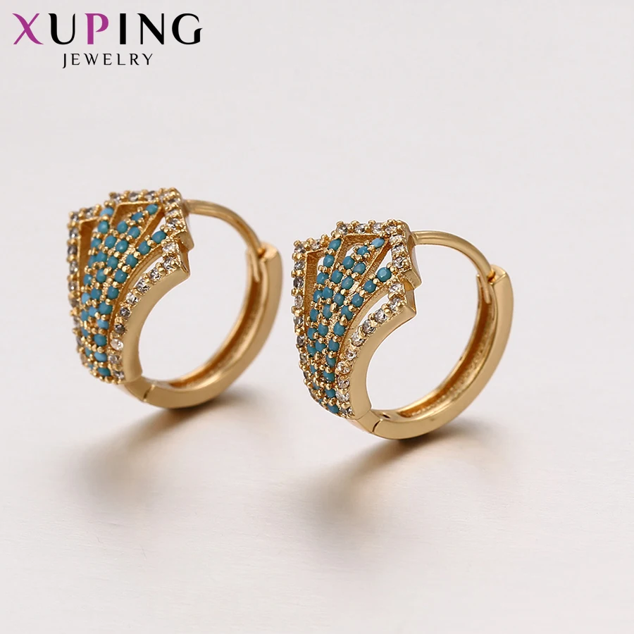Xuping, модные элегантные серьги, вечерние, темпераментные серьги для женщин, День Святого Валентина, изысканные ювелирные изделия, подарки S90, 5-93394