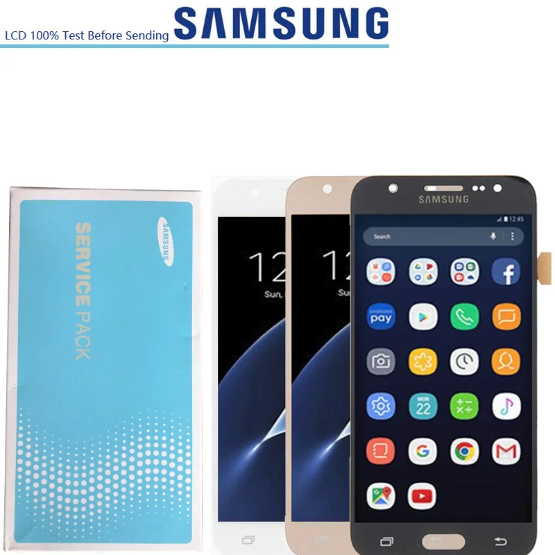 ЖК дисплей Super Amoled с регулируемой яркостью для Samsung Galaxy J5 2015 J500 J500F J500FN сенсорный