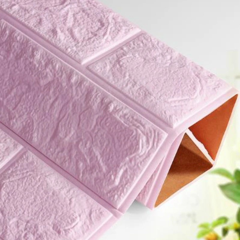 3D наклейки на стену имитация кирпича Декор для спальни Водонепроницаемый