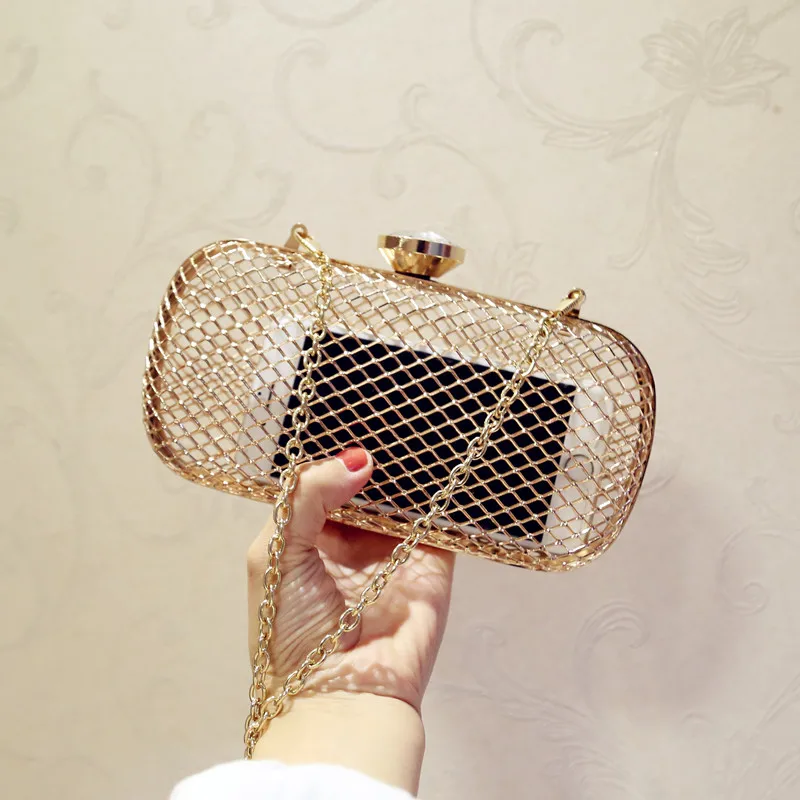 Прозрачная сумка из ПВХ Женская Маленькая вечерняя телесного цвета