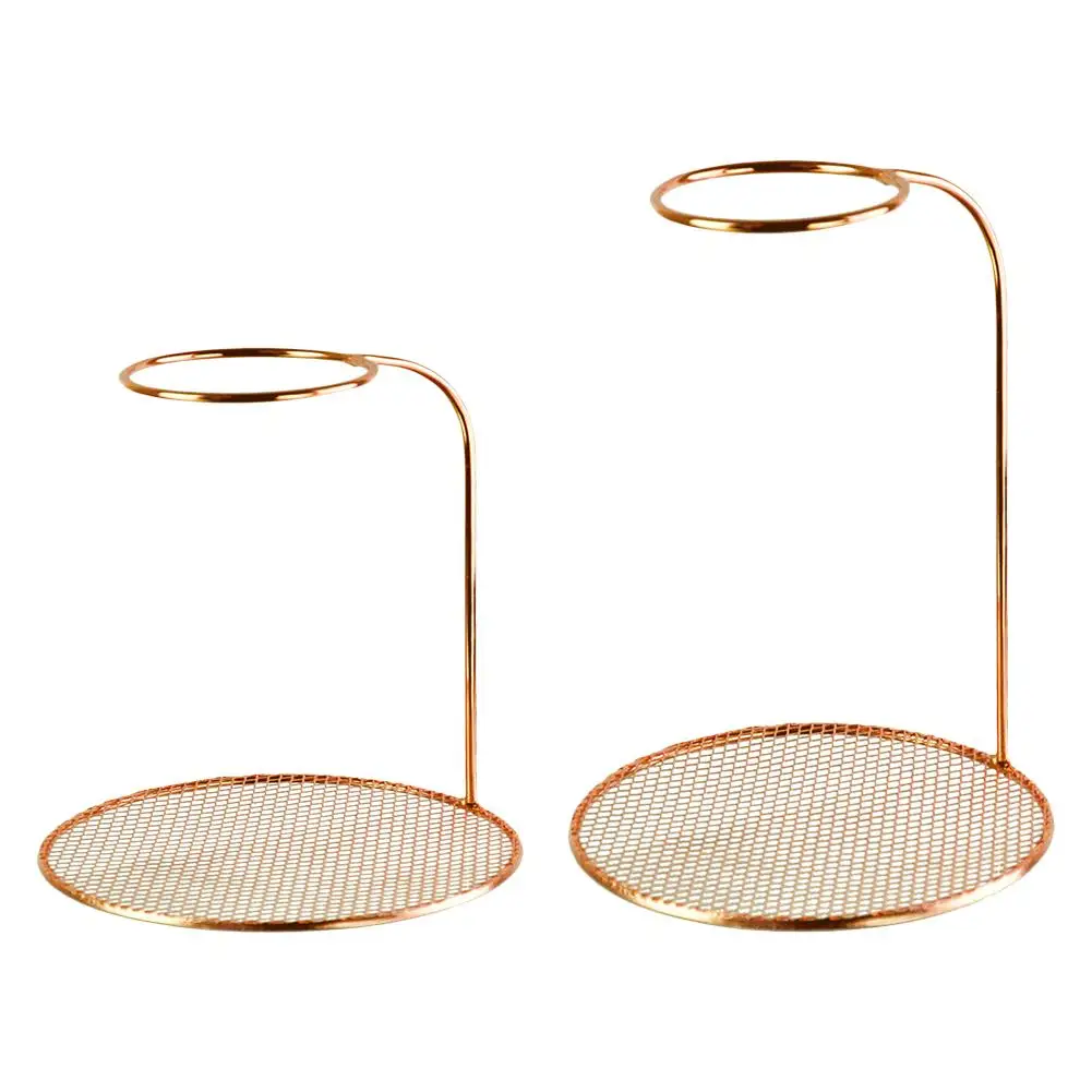 Ручная стирка чашка фильтр для кофе держатель дома розовое золото капельная