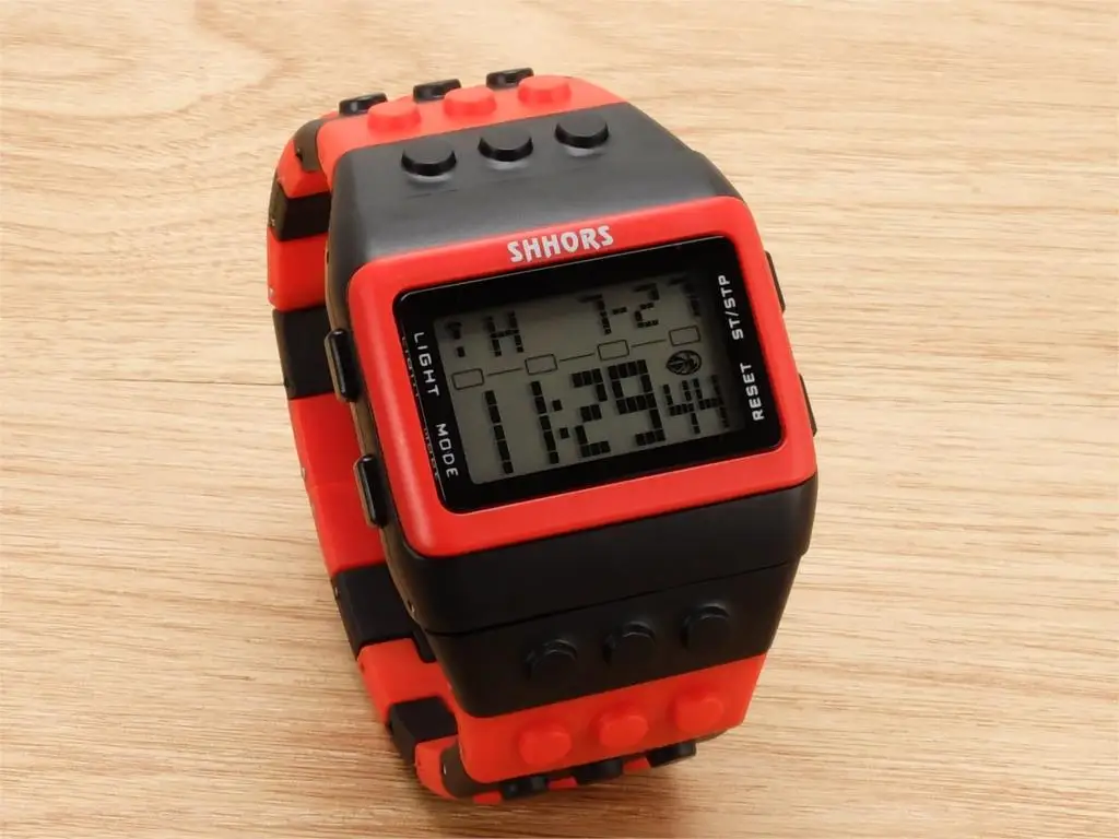 black red black СВЕТОДИОДНЫЙ цифровой Радужная лента для мужчин и женщин спортивные часы водонепроницаемые повседневные наручные часы Новая мода - Цвет: black red black