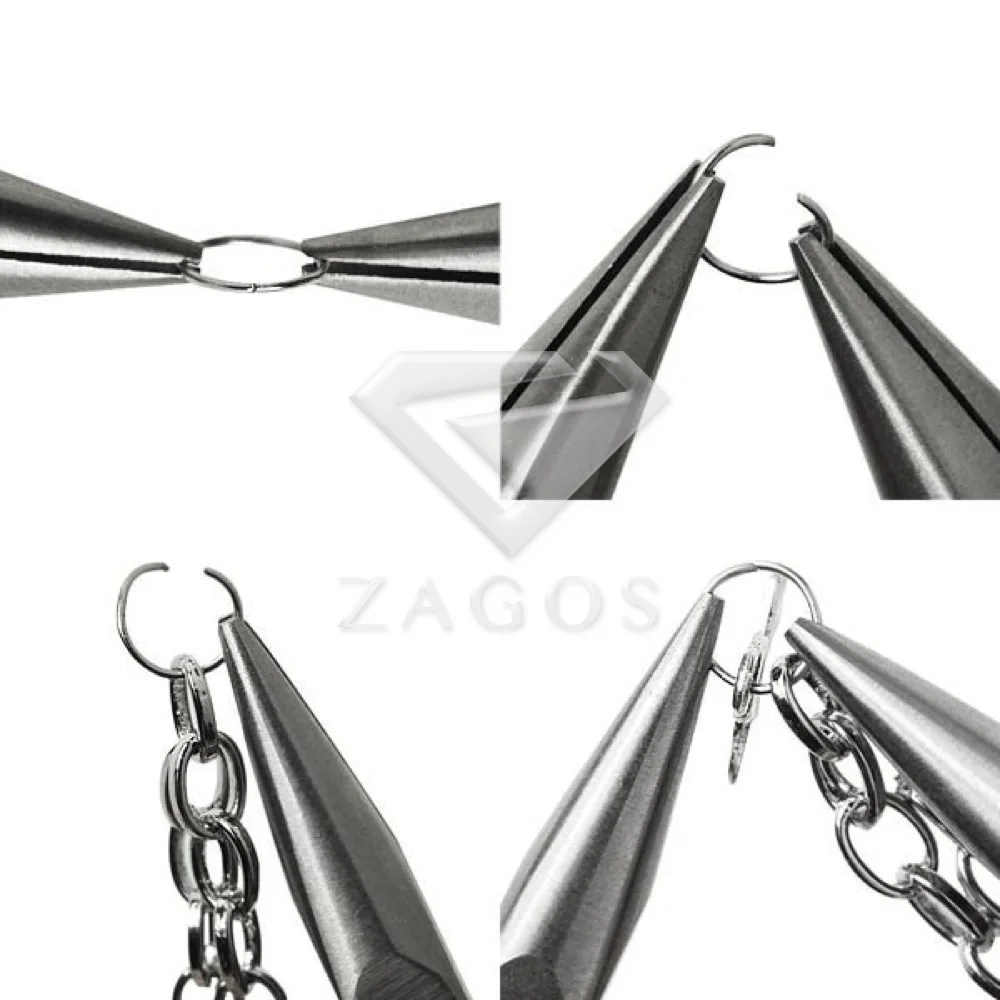 Открытые колечки для ключей с овальным отверстием 30 г около 500 шт. 4x5 5 мм 21 калибр