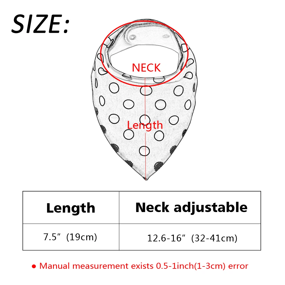 Бандана для собак 4 шт. хлопковый нагрудник домашних животных аксессуары