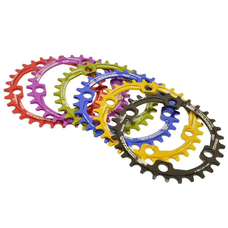 Al 7075 CNC велосипедный кривошипный цепной диск 96BCD для SHIMANO XT M8000 Mtb комплект