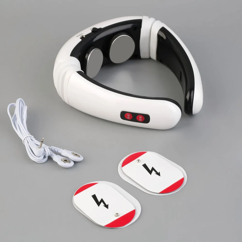 Electric Neck Massager Magnetic Cervical Vertebra Therapy Instrument For Promote Necks Blood Circulation Relieve Fatigue WS99