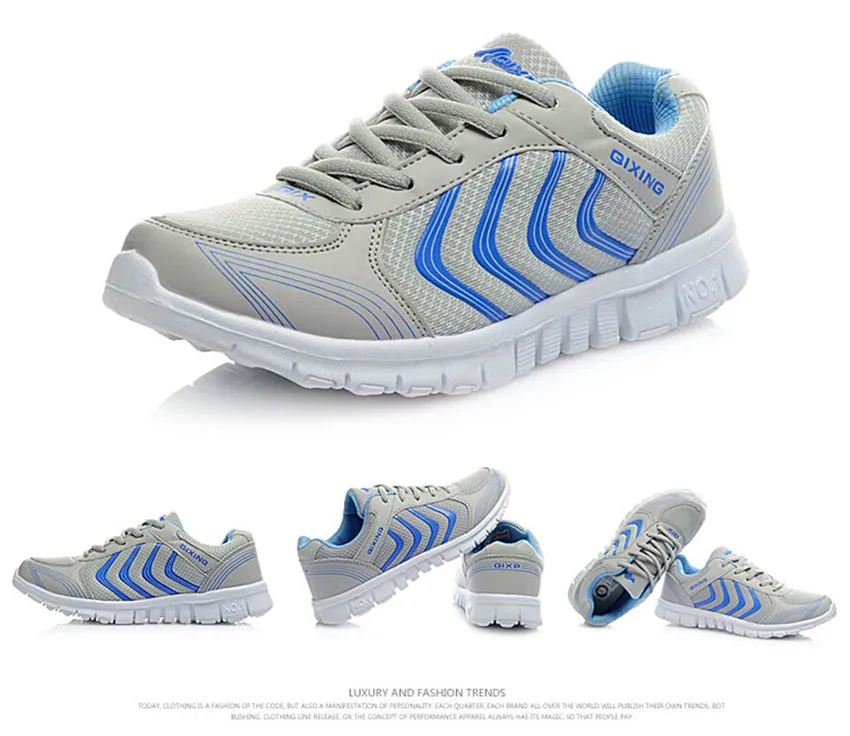 2017 Women's Sneakers Breathable Walking Sport Shoes Women Outdoor Running Female Lightweight Lace-up Woman | Спорт и