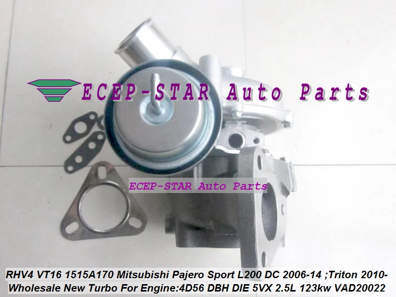 Бесплатная доставка VT16 VAD20022 1515A170 VT 16 Turbo Турбокомпрессор Для Mitsubishi L200 DI D 2007 2011 Triton