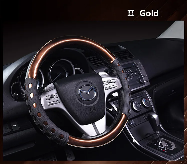 Персонализированный нескользящий Модный чехол на руль для MAZDA 3 horse 6 horse 2cx-5, чехол на руль
