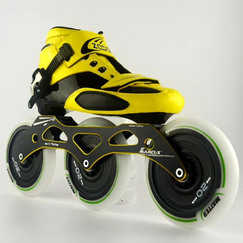 ZODOR powerslide Встроенные коньки из стекловолокна профессиональные соревновательные