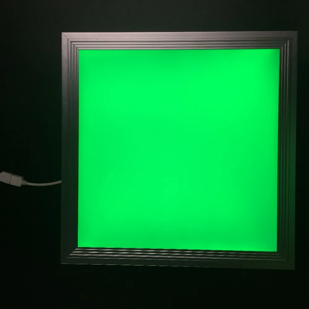 Новое поступление 300x300 мм RGB цветной светодиодный свет панели с пультом дистанционного управления высококачественный алюминиевый сплав+ материал пмма