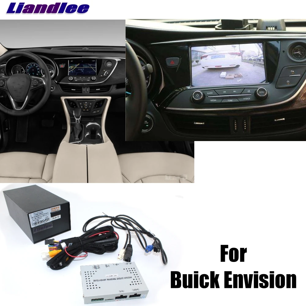 

Liandlee, автомобильная парковочная камера, интерфейс, камера заднего вида, наборы для обновления дисплея Buick Envision
