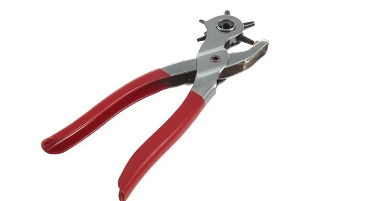 Mainpoint Wholesale Charms Heavy Duty Revolving Leather Card Watch Belt Hole Punch Hand Pliers Tool Eyelet Plier 6 Sized | Инструменты