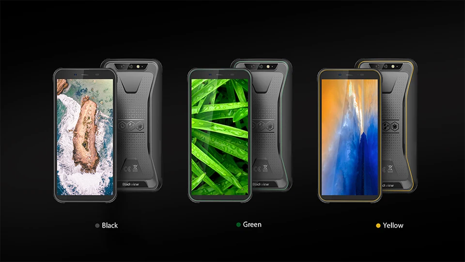 Blackview BV5500 IP68 водонепроницаемый мобильный телефон с двумя sim-картами прочный смартфон MTK6580P 2 ГБ+ 16 Гб 5," 18:9 экран 4400 мАч Android 8,1