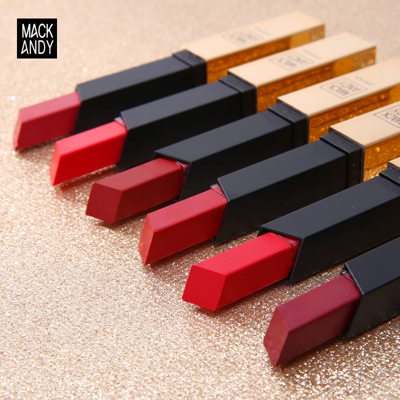 MACK ANDY матовая губная помада карандаш тонкий золотой долговечный