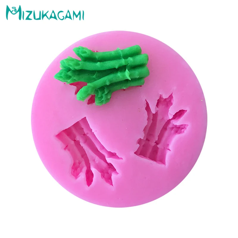 New Green Bamboo Shape Chocolate Fondant Mold Cake Decoration Tool Biscuit Clay Kitchen Baking Tools MJ-01478 | Дом и сад