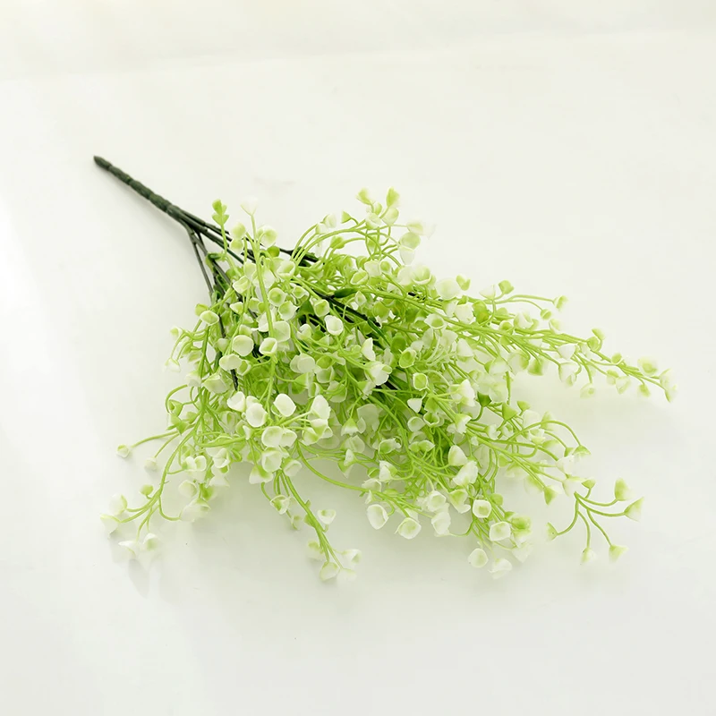 DIY искусственная маленькая Чаша Цветок вода трава Gypsophila поддельные пластиковые