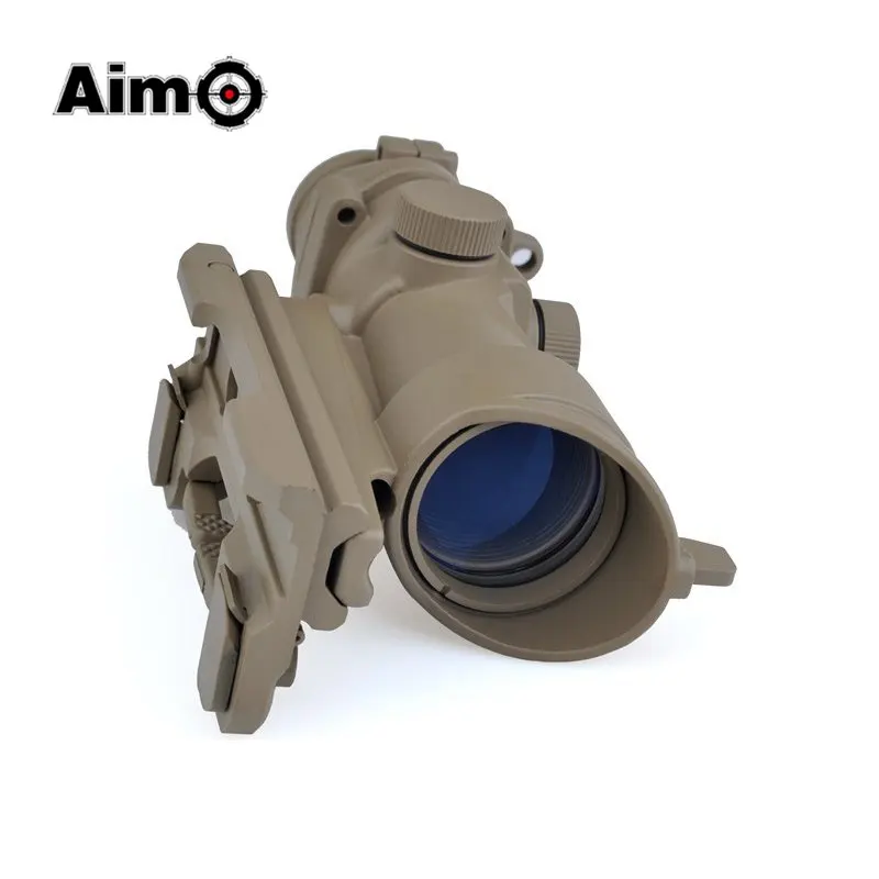 Цель-O уже Enhanced Edition. 308 ACOG 4x32 оптический прицел реального оптического волокна черный AO5314