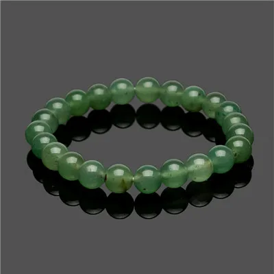 Natural Stone Beads Bracelets High Quality Tiger Eye Buddha Lava Round Beads Elasticity Rope Bracelets for women& men jewelry - Окраска металла: 01