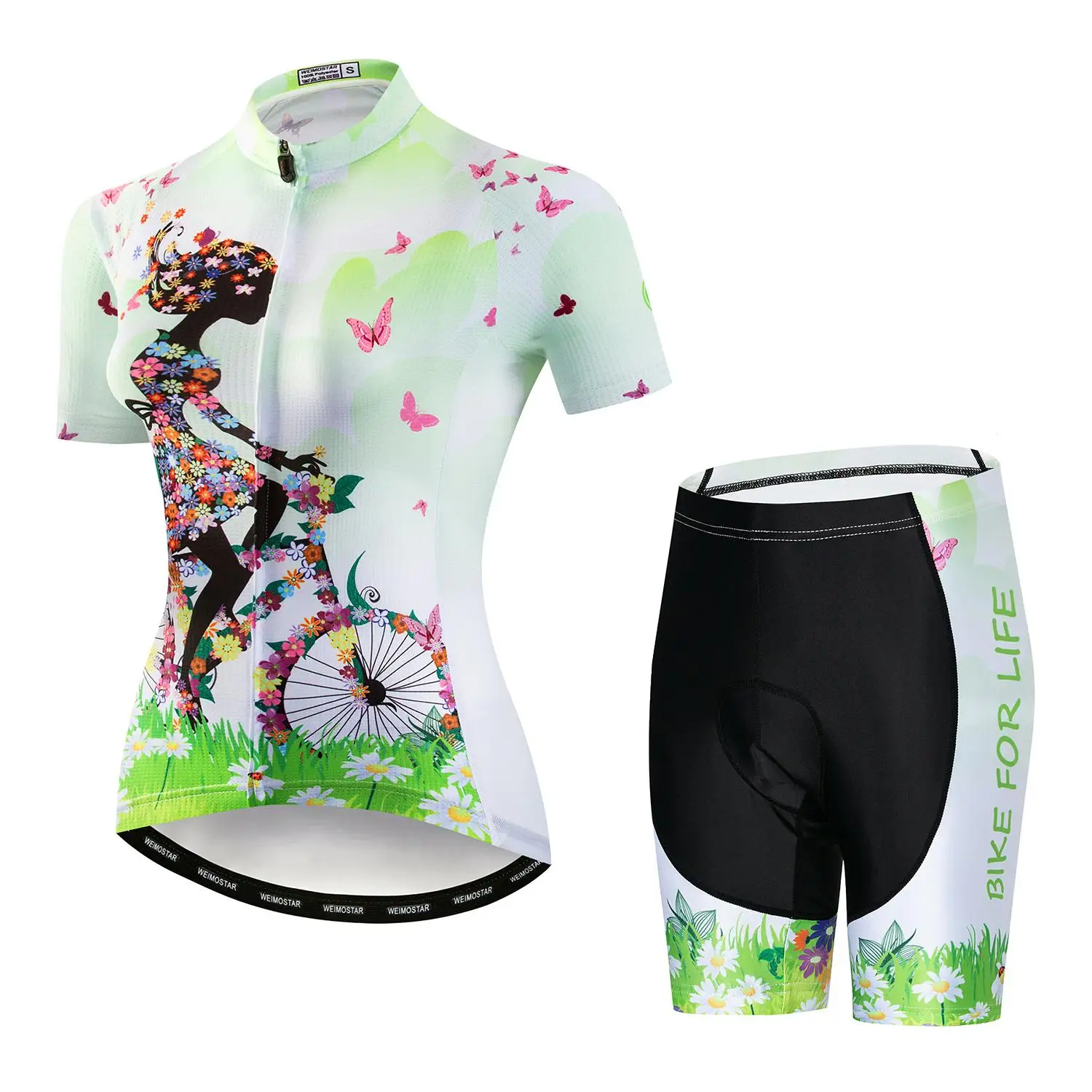 

Weimostar Summer pro Cycling Jersey Set bicycle clothing Women MTB riding bike Jersey Sets Ropa Ciclismo racing Clothes
