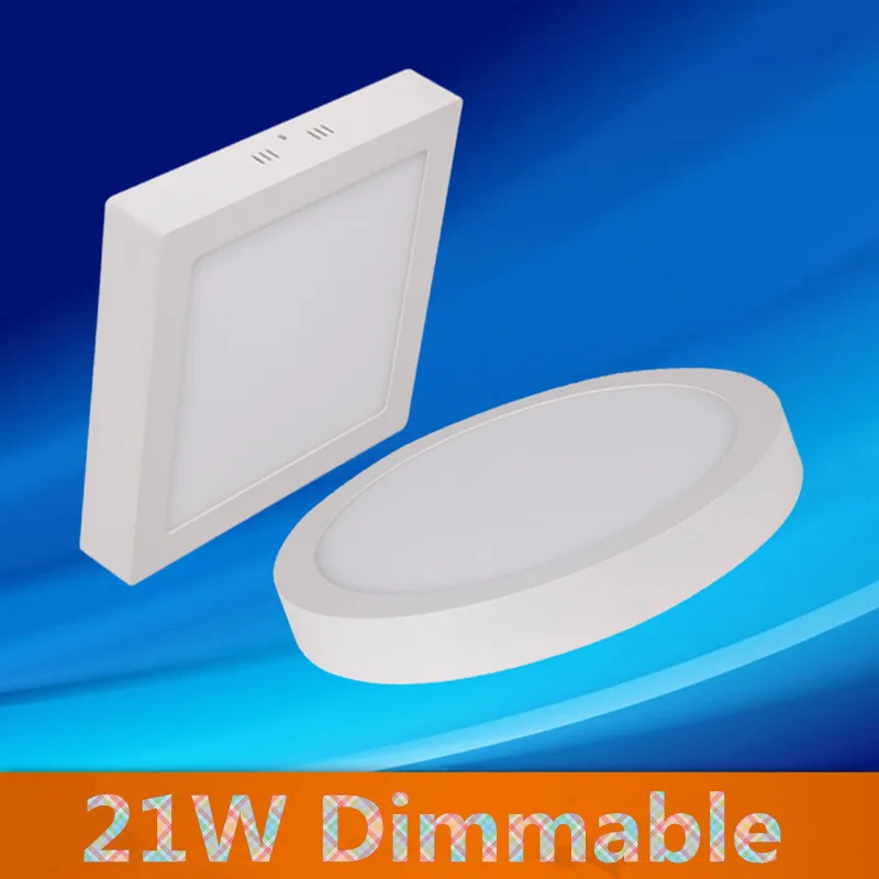 Новый CREE SMD 3528 21 Вт круглые квадратные светодиодные светильники утопленные