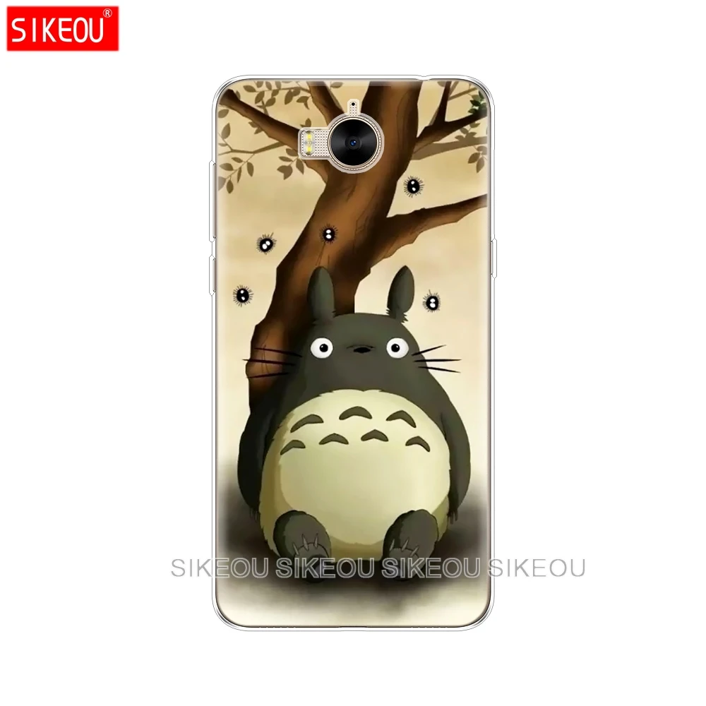 Силиконовый чехол для телефона huawei Y3 Y6 Y5 2 II 2017 nova 2s LITE plus My Neighbor Totoro Anime | Мобильные