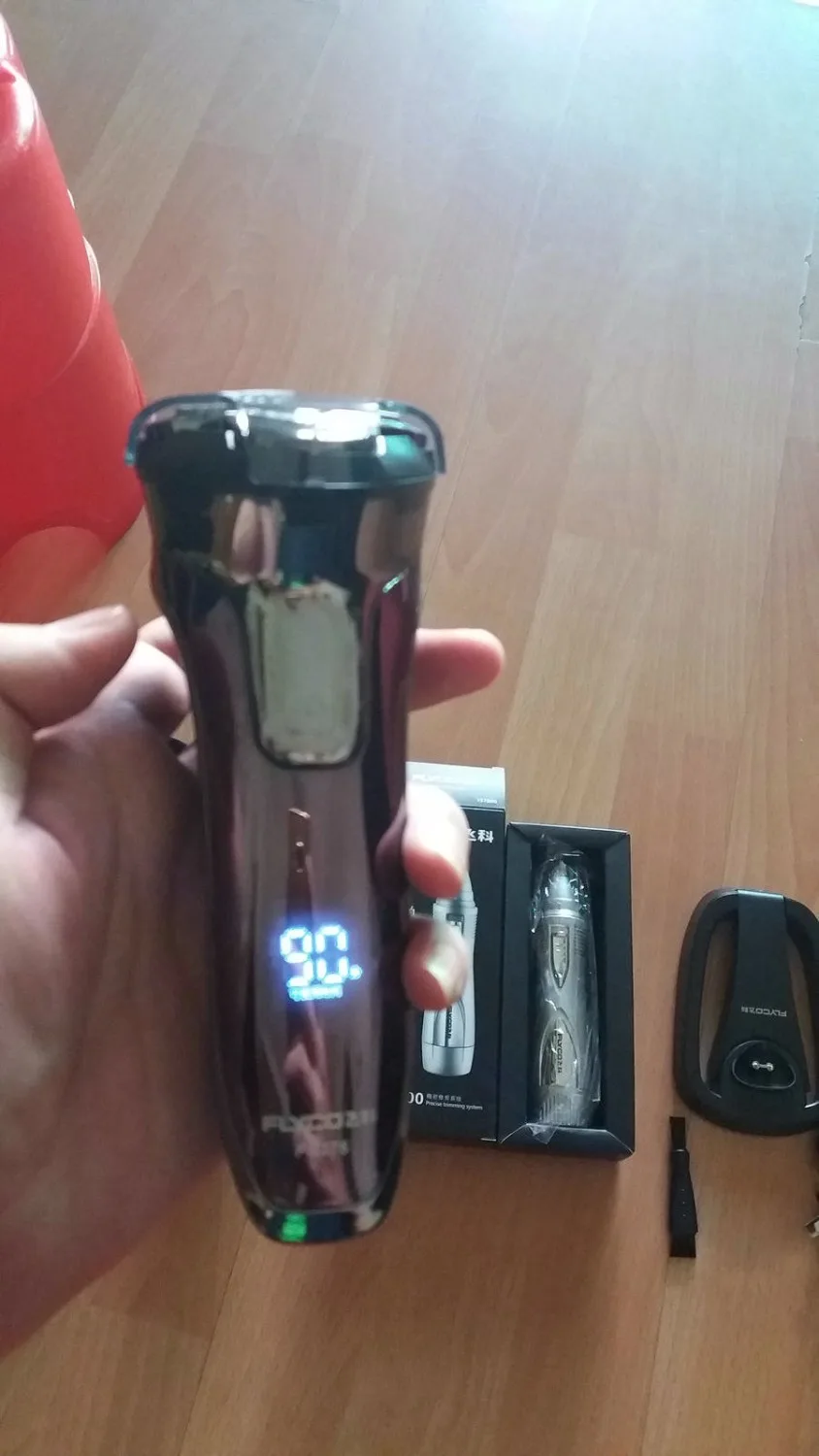 Бритва flyco fs376 Мужская портативная 110 В 1 час зарядки|electric razor|men shavermen razor |