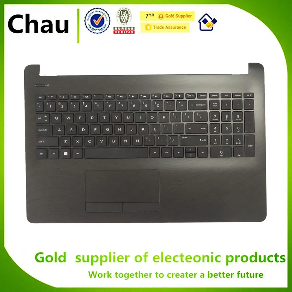 Для hp 15-BS 15-BW 15-CD 15-BS015DX TPN-C129 TPN-C130 250 255 256 G6 США клавиатура подставка верхняя крышка Touc hp ad 925010-001